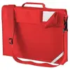 Quadra Childrens/Kids Reflective Adjustable Strap Book Bag One Size rouge-ocre clair