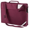 Quadra Childrens/Kids Reflective Adjustable Strap Book Bag One Size bordeaux