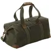 Quadra Heritage Leather Handled Holdall One Size olive