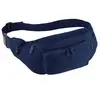 Quadra Plain Waist Bag One Size français de bleue