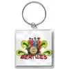 The Beatles Sgt Pepper Naked Photo Print Keyring One Size noir