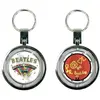 The Beatles Magical Mystery Tour Spinner Keyring One Size noir