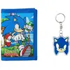 Sonic The Hedgehog Childrens/Kids Sonic And Tails Wallet One Size bleu