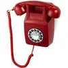 GPO Retro GPO 746 WALL Rouge - Téléphone mural rétro bouton poussoir