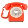 Téléphone fixe rétro orange 746 Rotary - GPO Retro