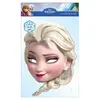 Masque Elsa en carton - RUBIES - Fille - A partir de 3 ans - Bleu
