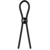 Nexus - Forge Single Adjustable Lasso Silicone Cock Ring Black