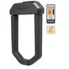 Hiplok Dx1000 Anti-meuleuse d'angle U-Lock Noir Taille unique