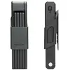 Hiplock Cadenas pliable Hiplok SWITCH 85cm noir avec certification Sold Secure Bronze et système CLIP + RIDE