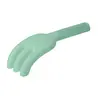 Scrunch: RÂTEAU menthe 20cm, en PP, recyclable, 12m+  - Loisir outdoor  - 4038460 