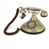 GPO Retro GPO Dutchess Push Button Phone Antique Gold