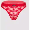 LHM String dentelle rouge
