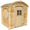 Maisonnette en Bois pour enfant - TIMBELA - H145 x 105 x 130 cm - sans...