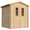 Abri de jardin en bois - i186xl196xh218 cm2,82 m2 - timbela m320c