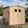 Abri de jardin en bois 4,33 m² - h218 x 236 x 226 cm - Timbela M369 M369