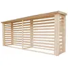 Abri à bûches 6,7 m3 - abri à vélo/container - Timbela M203 M203