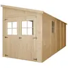Abri de Jardin en Bois (sans paroi latérale)- 10 m2 - M341 TIMBELA