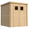 Abri de jardin en bois 3.53 m² TIMBELA - Plancher inclus - l204 x L204...
