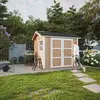 Abri de Jardin Qualité Premium 5,9 m² - Timbela M913A - Construction d...