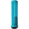 Paire de grips peaty s monarch knurl bleu turquoise