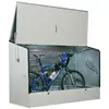 TRIGEMA Abri à vélos en métal 1750L crème + kit d'ancrage - Bicycle Store