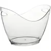 Petit seau à champagne transparent - 27cm