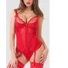Guêpière push-up Treasure Me rouge L