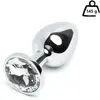 Lovehoney Plug Anal Bijou Secret Shine Blanc S
