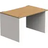 Meubles hi-fi Blok Stax 2G LP Naturel & Blanc satiné