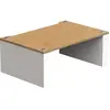 Meubles hi-fi Blok Stax 2G 220 mm Naturel & Blanc satiné
