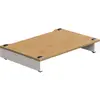 Meubles hi-fi Blok Stax 2G Base Naturel & Blanc satiné