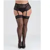Lovehoney Lingerie Bas résille & dentelle noir GT