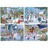 4 Puzzles - Let It Snow 500 Pièces  HOP - House of Puzzles