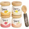 Le Toy Van Ensemble De Yaourts En Bois Beige