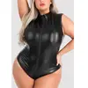 Body Sans Manches Wetlook Fierce Noir GT