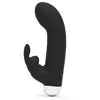 Lovehoney Fifty Shades of Grey - Greedy Girl Mini Vibromasseur Rechargeable - Noir