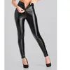 Legging zip effet cuir Fierce L