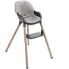 Chaise haute évolutive Presti Steeple Gray
