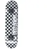 Skate Shortboard - SPEED DEMONS - Checkers Noir/Blanc - 8.0 - Pour enfants - 4 roues
