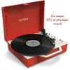 Platine vinyle VICTROLA RE-SPIN Eco concue - Rouge