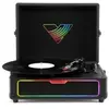Platine vinyle VICTROLA GLOW FORMAT VALISE AVEC LEDS RGB