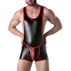 Body Singlet BRUT Noir-Rouge XL