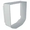 SUREFLAP Extension de tunnel pour chatiere a puce electronique blanc TU