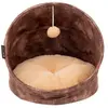 Couchage Chat   Scruffs Grotte Kensington Marron   44 x 44 x 48 cm