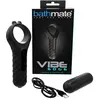 Bathmate Vibe Edge Cockring Bullet Black 1ut