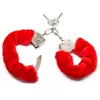 Lovehoney Menottes Fausse Fourrure Furry Handcuffs Rouge