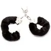 Lovehoney Menottes Fausse Fourrure Furry Handcuffs Noir