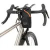 Sacoche de guidon vélo Restrap Race - noir/orange - 1,1 L