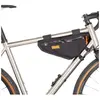 Restrap - Frame Bag Small - Sacoche de vélo taille 2,5 l, gris