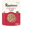 16x70g poulet, boeuf en gelée sachets Applaws - Nourriture pour Chat